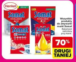 Carrefour Wszystkie produkty do zmywania marki Somat oferta