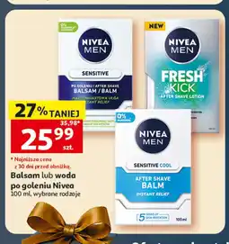Auchan Balsam lub woda po goleniu Nivea Men oferta