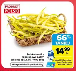 Carrefour Polska fasolka szparagowa żółta oferta