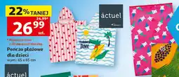 Auchan Ponczo plażowe dla dzieci oferta