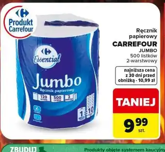 Carrefour Market Ręcznik papierowy CARREFOUR JUMBO oferta