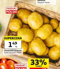 Auchan Ziemniaki wczesne oferta