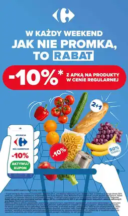 Carrefour Rabat -10% na produkty w cenie regularnej z aplikacją Mój Carrefour oferta