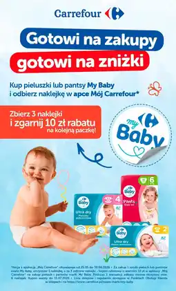 Carrefour Pieluszki lub pantsy My Baby oferta