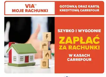Opłata rachunków w kasach Carrefour (VIA Moje Rachunki)