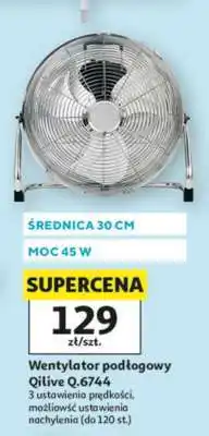 Auchan Wentylator podłogowy oferta