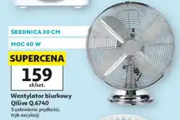 Auchan Wentylator biurkowy Qilive Q.6740 oferta