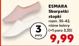 Kaufland ESMARA Skarpetki stopki oferta