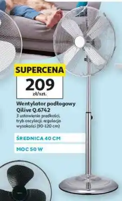 Auchan Wentylator podłogowy Qilive Q.6742 oferta