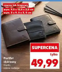 Kaufland Portfel skórzany oferta