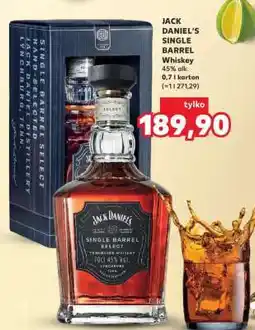 Kaufland Jack Daniel’s Single Barrel oferta