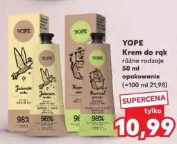 Kaufland YOPE Krem do rąk oferta