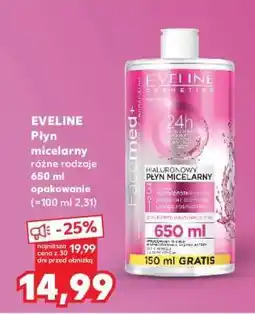 Kaufland EVELINE Płyn micelarny oferta