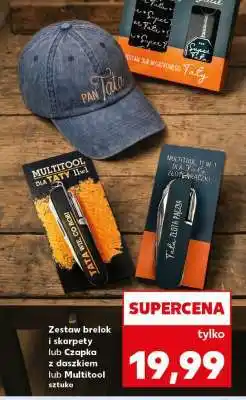 Kaufland Zestaw brelok i skarpety lub Czapka z daszkiem lub Multitool sztuka oferta