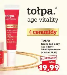 Kaufland TOŁPA Krem pod oczy Age Vitality oferta