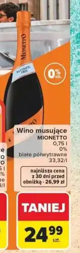 Carrefour Wino musujące Mionetto oferta