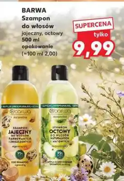Kaufland BARWA Szampon do włosów jajeczny, octowy 500 ml opakowanie oferta