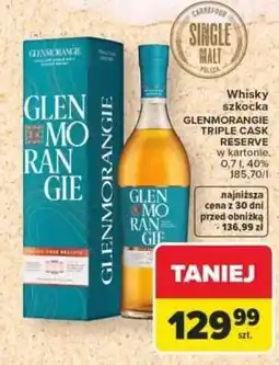 Carrefour GLENMORANGIE TRIPLE CASK RESERVE oferta