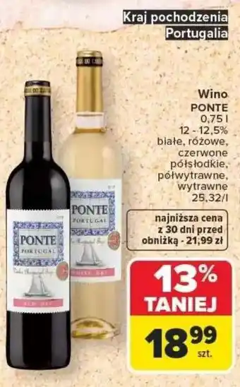 Carrefour PONTE oferta