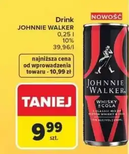 Carrefour Drink JOHNNIE WALKER oferta