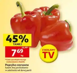 Auchan Papryka czerwona oferta