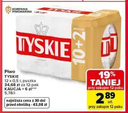 Carrefour Tyskie oferta