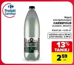 Carrefour Napój energetyzujący Carrefour oferta