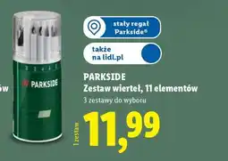 Lidl PARKSIDE Zestaw wierteł, 11 elementów oferta