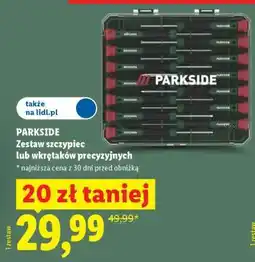Lidl PARKSIDE Zestaw szczypiec lub wkrętaków precyzyjnych oferta