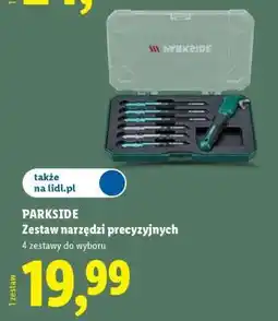 Lidl PARKSIDE Zestaw narzędzi precyzyjnych oferta