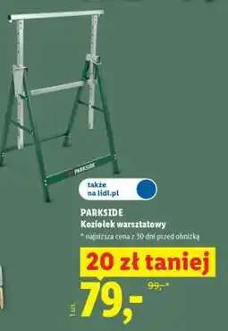Lidl PARKSIDE Koziotek warsztatowy oferta