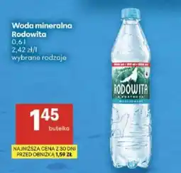 Delikatesy Centrum Woda mineralna RODOWITA oferta
