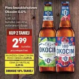 Delikatesy Centrum Piwo bezalkoholowe Okocim 0.0% oferta