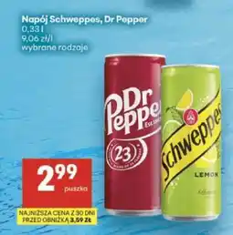 Delikatesy Centrum Napój Schweppes, Dr Pepper oferta
