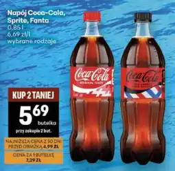 Delikatesy Centrum Napój Coca-Cola, Sprite, Fanta oferta