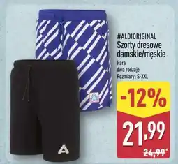 ALDI ALDIORIGINAL Szorty dresowe damskie/męskie oferta