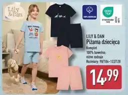 ALDI LILY & DAN Piżama dziecięca oferta