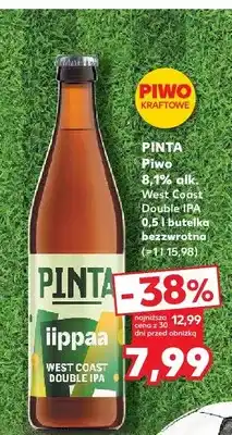 Kaufland Piwo Pinta iippaa West Coast Double IPA oferta