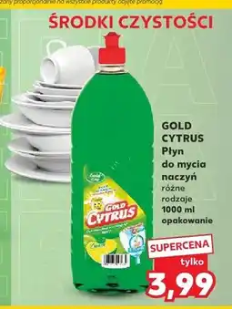 Kaufland Płyn do mycia naczyń Gold Cytrus oferta