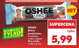 Kaufland Baton proteinowy Oshee truskawka oferta