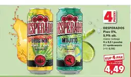 Kaufland Piwo Desperados Original oferta