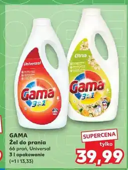 Kaufland Żel do prania Gama Universal oferta