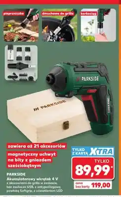Kaufland Akumulatorowy wkrętak Parkside oferta