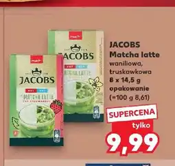 Kaufland Kawa Jacobs Matcha Latte waniliowa oferta