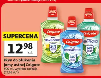 Auchan Płyn do płukania jamy ustnej Colgate oferta