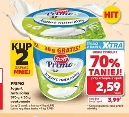 Kaufland Jogurt naturalny Zott Primo oferta