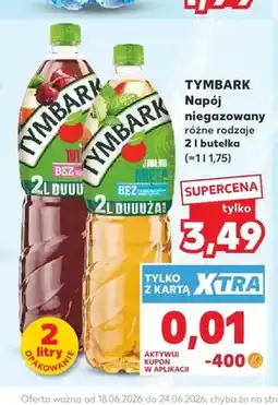 Kaufland Napój niegazowany Tymbark Wiśnia Jabłko oferta