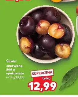 Kaufland Śliwki czerwone oferta