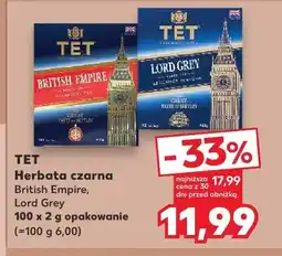 Kaufland Herbata czarna Tet British Empire oferta