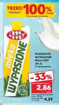 Kaufland Mleko UHT Mlekovita Wypasione 2% oferta